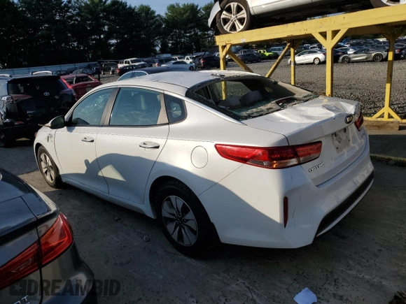 2017 Kia Optima Hybrid with VIN KNAGT4LEXH5009577, listed as a Copart auction lot 63795874 with 185,976 mi miles and Salvage Title. Bid and sale history available at carsss.com. Image 2.