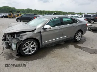2019 Chevrolet Impala Premier with VIN 2G1105S31K9117693, listed as a Copart auction lot 57240605 with 75,397 mi miles and Salvage title. Bid and sale history available at DreamBid. Image 1.