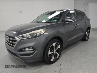 2016 Hyundai Tucson Limited z VIN KM8J3CA20GU166739, wystawiony jako Copart lot #57788505 z przebiegiem 88 280 mil mil oraz Czysty tytuł • Clean title. Historia ofert i sprzedaży dostępna na DreamBid. Obrazek 1.