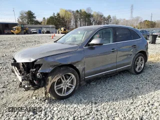 2015 Audi Q5 Premium Plus z VIN WA1LFAFP2FA140487, wystawiony jako Copart lot #50793085 z przebiegiem 118 494 mil mil oraz Szkody całkowita. Historia ofert i sprzedaży dostępna na DreamBid. Obrazek 1.