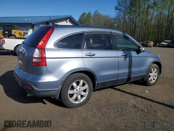 2007 Honda CR-V EX-L with VIN JHLRE48747C033516, listed as a Copart auction lot 53287685 with 195,093 mi miles and Clean Title. Bid and sale history available at carsss.com. Image 3.