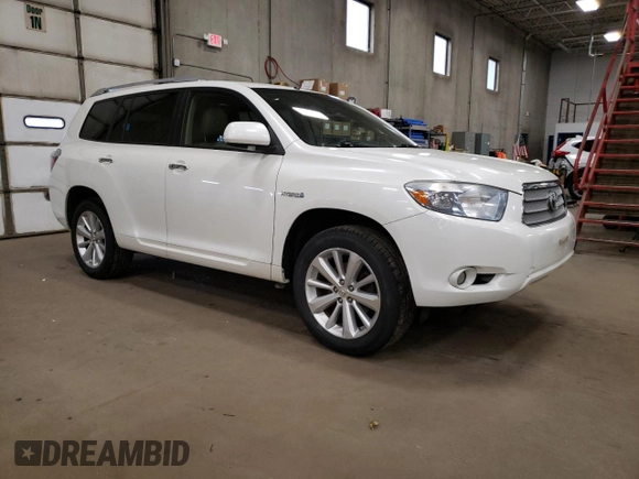 2009 Toyota Highlander Limited with VIN JTEEW44A092032801, listed as a Copart auction lot 53865415 with 291,824 mi miles and Clean title. Bid and sale history available at DreamBid. Image 4.