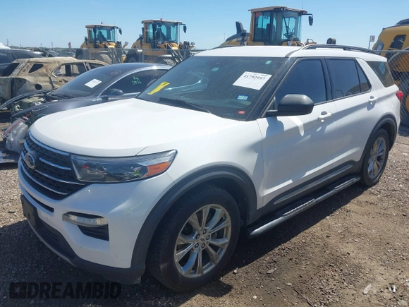 2020 Ford Explorer XLT with VIN 1FMSK7DH0LGC28597, listed as a IAAI auction lot 41792957 with 95,088 mi miles. Bid and sale history available at carsss.com. Image 18.