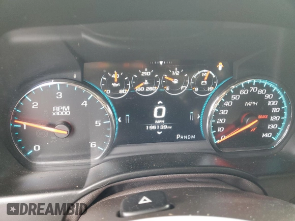 2016 Chevrolet Suburban LTZ with VIN 1GNSCJKC6GR443103, listed as a Copart auction lot 56418475 with 195,139 mi miles and Salvage title. Bid and sale history available at DreamBid. Image 9.