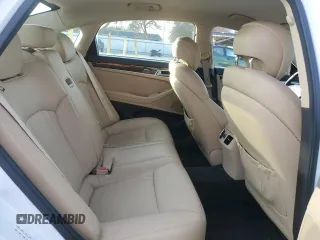 2017 Genesis G80 3.8L with VIN KMHGN4JE3HU196064, listed as a Copart auction lot 43457495 with 45,171 mi miles and Salvage Title. Bid and sale history available at DreamBid. Image 10.