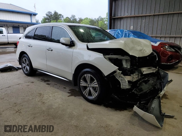 2019 Acura MDX with VIN 5J8YD3H31KL012880, listed as a Copart auction lot 50693255 with 73,740 mi miles and Salvage Title. Bid and sale history available at carsss.com. Image 4.
