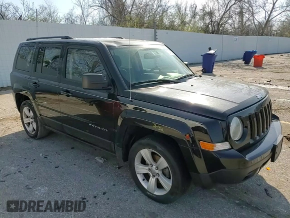 2017 Jeep Patriot Latitude with VIN 1C4NJPFB4HD152761, listed as a Copart auction lot 50485745 with 90,539 mi miles and Salvage title. Bid and sale history available at DreamBid. Image 11.