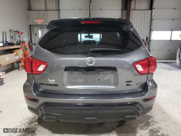 2018 Nissan Pathfinder SL with VIN 5N1DR2MMXJC649610, listed as a Copart auction lot 85656094 with 115,357 mi miles and Salvage Title. Bid and sale history available at carsss.com. Image 6.