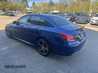 2017 Mercedes-Benz C 300 with VIN 55SWF4KB2HU206186, listed as a Copart auction lot 56971165 with 141,325 mi miles and Clean Title. Bid and sale history available at DreamBid. Image 3.