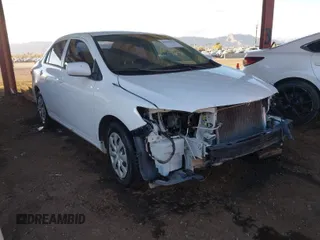 2013 Toyota Corolla L with VIN 5YFBU4EE1DP225161, listed as a IAAI auction lot 41657754 with 166,499 mi miles. Bid and sale history available at carsss.com. Image 1.