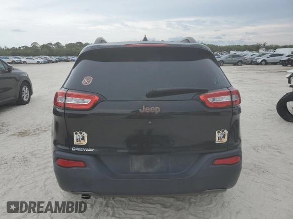 2016 Jeep Cherokee Altitude z VIN 1C4PJLCB5GW342237, wystawiony jako Copart lot #55676175 z przebiegiem 210 990 mil mil oraz Szkoda całkowita • Salvage title. Historia ofert i sprzedaży dostępna na DreamBid. Obrazek 6.