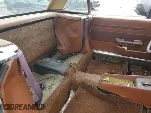 1972 Mercedes-Benz E with VIN 10704412000808, listed as a Copart auction lot 55909485 with 82,523 mi miles and Non Repairable. Bid and sale history available at DreamBid. Image 10.