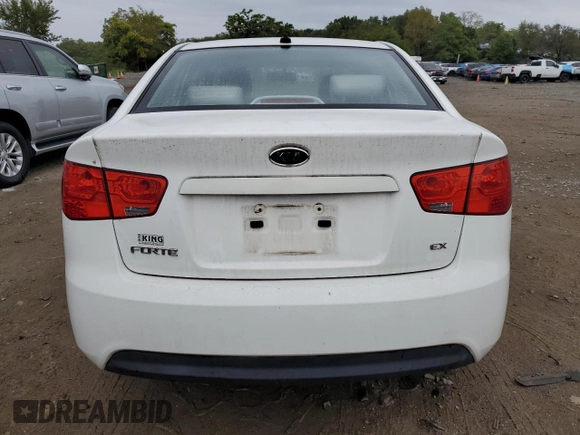 2010 Kia Forte EX with VIN KNAFU4A2XA5067986, listed as a Copart auction lot 71608064 with 222,961 mi miles and Clean Title. Bid and sale history available at carsss.com. Image 6.