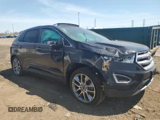 2017 Ford Edge Titanium z VIN 2FMPK4K81HBB56007, wystawiony jako Copart lot #53560635 z przebiegiem 87 552 mil mil oraz Czysty tytuł • Clean title. Historia ofert i sprzedaży dostępna na DreamBid. Obrazek 4.