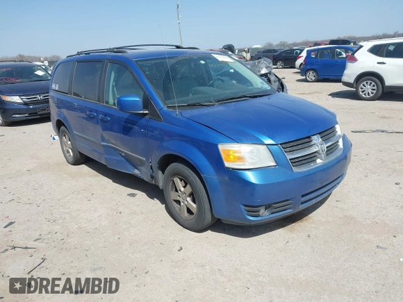 2008 Dodge Grand Caravan SXT with VIN 2D8HN54P18R795149, listed as a IAAI auction lot 41828264 with 144,432 mi miles and . Bid and sale history available at DreamBid. Image 1.