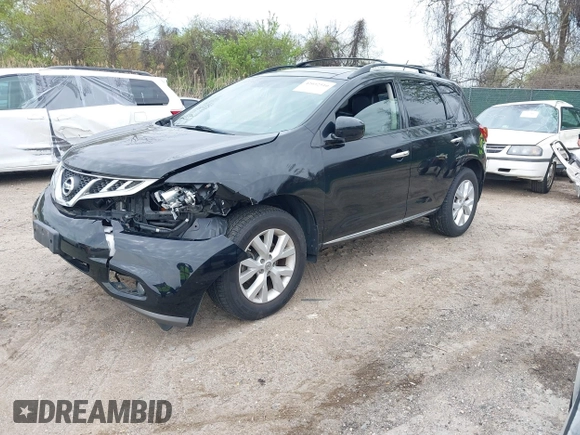 2011 Nissan Murano S with VIN JN8AZ1MW8BW187586, listed as a IAAI auction lot 42032510 with 131,702 mi miles and . Bid and sale history available at DreamBid. Image 2.