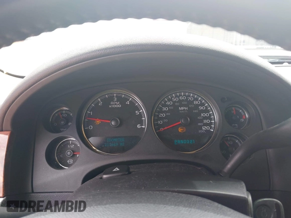 2007 Chevrolet Tahoe LTZ with VIN 1GNFC13J47J336516, listed as a IAAI auction lot 42545424 with 211,669 mi miles and . Bid and sale history available at DreamBid. Image 7.