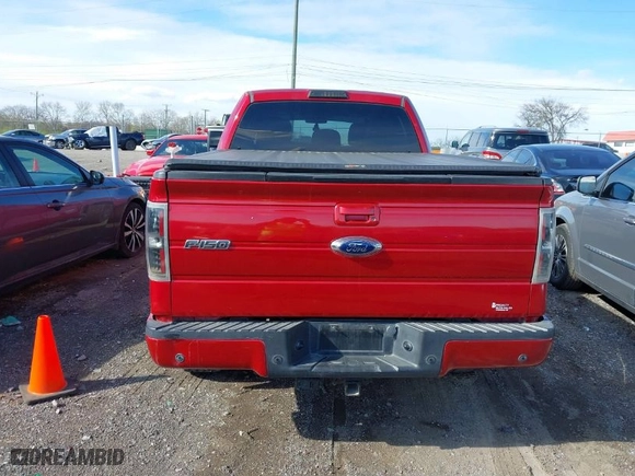 2012 Ford F-150 XL with VIN 1FTFW1ET3CKD40575, listed as a IAAI auction lot 41865500 with 181,396 mi miles. Bid and sale history available at carsss.com. Image 17.