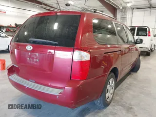 2010 Kia Sedona LX with VIN KNDMG4C35A6343380, listed as a IAAI auction lot 42042669 with 119,648 mi miles. Bid and sale history available at carsss.com. Image 4.