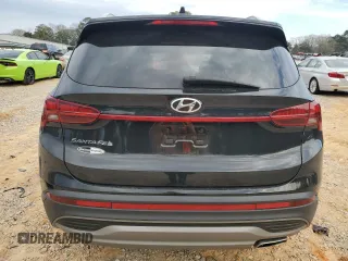 2023 Hyundai Santa Fe SEL with VIN 5NMS24AJ3PH610888, listed as a Copart auction lot 47341125 with 25,450 mi miles and Salvage Title. Bid and sale history available at DreamBid. Image 6.