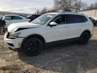 2019 Volkswagen Tiguan SEL Premium with VIN 3VV4B7AX8KM008221, listed as a Copart auction lot 44322485 with 98,448 mi miles and Salvage Title. Bid and sale history available at carsss.com. Image 1.