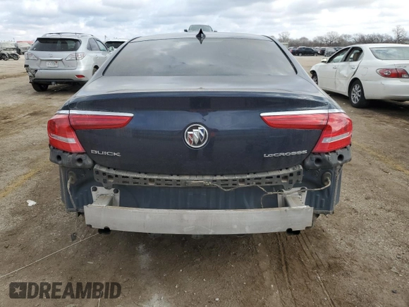 2017 Buick LaCrosse Premium with VIN 1G4ZR5SS5HU166460, listed as a Copart auction lot 86041074 with 115,418 mi miles and Salvage Title. Bid and sale history available at carsss.com. Image 6.