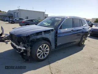 2018 BMW X3 xDrive30i with VIN 5UXTR9C5XJLD64779, listed as a Copart auction lot 53715905 with 61,339 mi miles and Salvage Title. Bid and sale history available at carsss.com. Image 1.