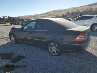 2007 Mercedes-Benz C 230 Sport with VIN WDBRF52H57F920704, listed as a Copart auction lot 41866955 with 93,551 mi miles and Salvage title. Bid and sale history available at DreamBid. Image 2.