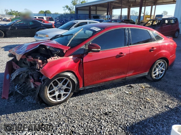 2015 Ford Focus SE with VIN 1FADP3F27FL279841, listed as a Copart auction lot 49549255 with 133,564 mi miles and Salvage Title. Bid and sale history available at carsss.com. Image 1.