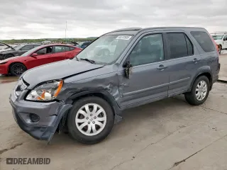 2006 Honda CR-V EX SE with VIN SHSRD78996U424710, listed as a Copart auction lot 50732685 with 183,782 mi miles and Salvage Title. Bid and sale history available at carsss.com. Image 1.