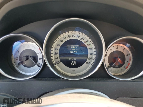 2013 Mercedes-Benz C C 250 Sport with VIN WDDGF4HB8DR250135, listed as a Copart auction lot 55535795 with 185,379 mi miles and Salvage Title. Bid and sale history available at carsss.com. Image 9.