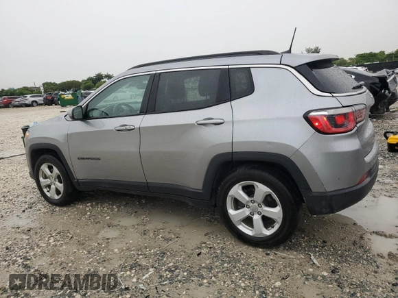 2019 Jeep Compass Latitude with VIN 3C4NJCBB3KT636386, listed as a Copart auction lot 58555305 with 97,923 mi miles and Salvage title. Bid and sale history available at DreamBid. Image 2.