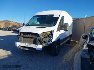2020 Ford Transit Cargo Van with VIN 1FTBR1C89LKB62644, listed as a IAAI auction lot 41190274 with 92,775 mi miles. Bid and sale history available at carsss.com. Image 19.