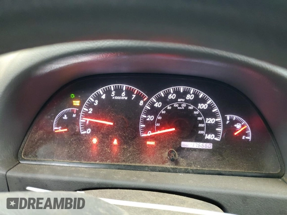 2006 Toyota Camry STD with VIN JTDBE32K163061925, listed as a Copart auction lot 86813674 with 176,660 mi miles and Salvage Title. Bid and sale history available at carsss.com. Image 9.