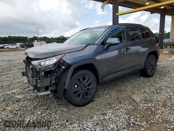 2021 Toyota RAV4 XLE Premium with VIN 2T3C1RFV9MC109917, listed as a Copart auction lot 58594335 with 64,995 mi miles and Salvage title. Bid and sale history available at DreamBid. Image 1.