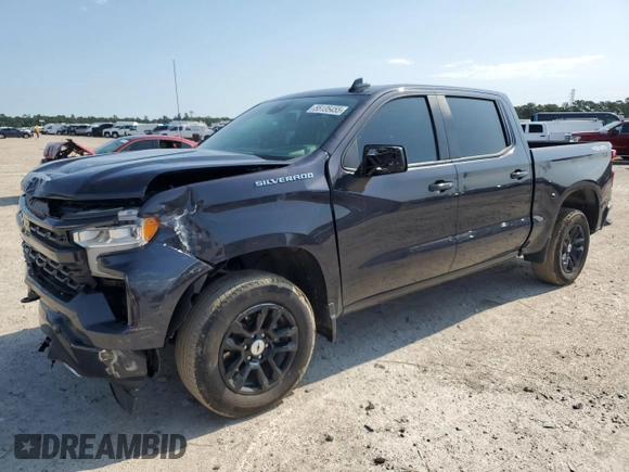 2024 Chevrolet Silverado 1500 RST with VIN 3GCPDEEK6RG198330, listed as a Copart auction lot 55135455 with 17,018 mi miles and Clean Title. Bid and sale history available at DreamBid. Image 1.