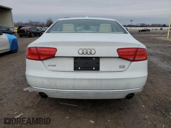 2012 Audi A8 с VIN WAUAVAFD0CN036751, выставлен на аукционе Copart как лот 86383784 с пробегом 96 658 миль миль и Списание • Salvage title. История ставок и продаж доступна на DreamBid. Изображение 6.