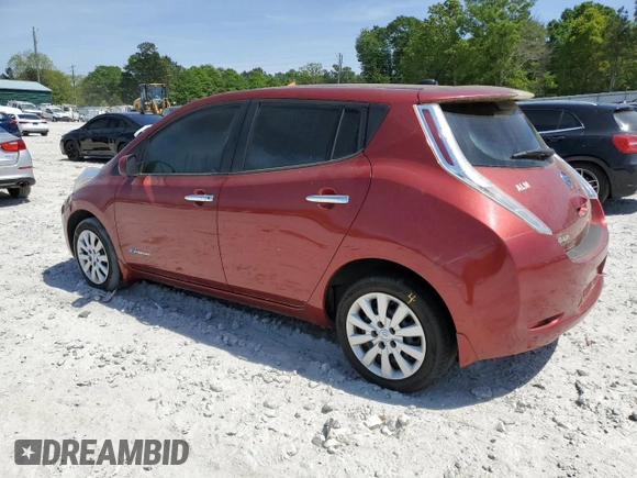 2015 Nissan LEAF S z VIN 1N4AZ0CP5FC308085, wystawiony jako Copart lot #53683985 z przebiegiem Nie podano mil oraz Szkody całkowita. Historia ofert i sprzedaży dostępna na DreamBid. Obrazek 2.