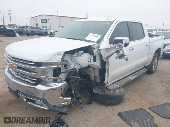 2020 Chevrolet Silverado 1500 LTZ with VIN 1GCUYGED8LZ160478, listed as a IAAI auction lot 41549668 with 81,460 mi miles and . Bid and sale history available at DreamBid. Image 2.