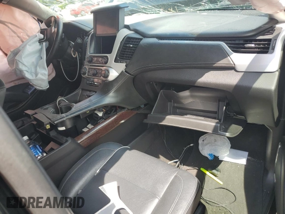 2017 GMC Yukon SLE with VIN 1GKS1AKC0HR261921, listed as a Copart auction lot 71925134 with 0 mi miles and Salvage Title. Bid and sale history available at carsss.com. Image 8.