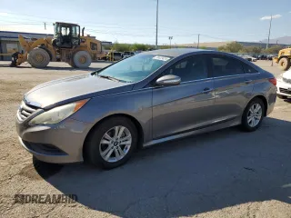 2014 Hyundai Sonata GLS with VIN 5NPEB4AC3EH924605, listed as a Copart auction lot 70422424 with 142,969 mi miles and Salvage Title. Bid and sale history available at carsss.com. Image 1.