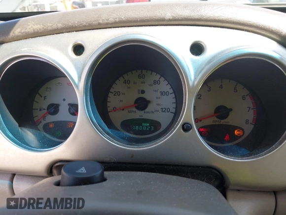 2002 Chrysler PT Cruiser Limited with VIN 3C8FY68B52T255775, listed as a IAAI auction lot 42636064 with 180,823 mi miles and . Bid and sale history available at DreamBid. Image 7.
