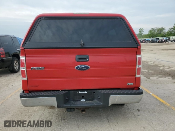 2010 Ford F-150 XL with VIN 1FTFX1EV3AKB46835, listed as a Copart auction lot 58845975 with Not provided miles and Salvage title. Bid and sale history available at DreamBid. Image 6.