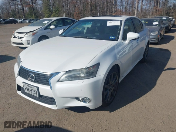 2013 Lexus GS with VIN JTHCE1BL3D5003977, listed as a IAAI auction lot 41620845 with 90,842 mi miles and . Bid and sale history available at carsss.com. Image 2.