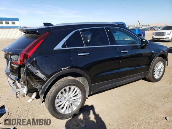 2024 Cadillac XT4 AWD Luxury with VIN 1GYFZBR41RF114434, listed as a Copart auction lot 73217514 with 10,505 mi miles and Salvage Title. Bid and sale history available at carsss.com. Image 3.
