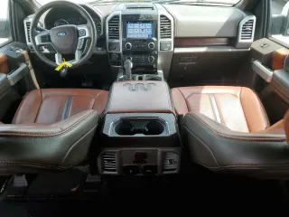 2019 Ford F-150 XL with VIN 1FTEW1E51KFB58751, listed as a Copart auction lot 50058755 with 102,411 mi miles and Salvage Title. Bid and sale history available at carsss.com. Image 8.