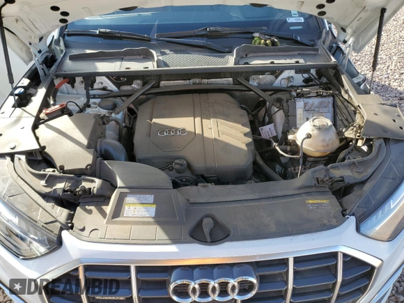 2021 Audi Q5 Prestige with VIN WA1CAAFY5M2038289, listed as a Copart auction lot 87696075 with 45,265 mi miles and Salvage Title. Bid and sale history available at carsss.com. Image 12.