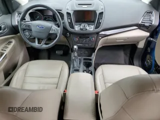 2017 Ford Escape Titanium with VIN 1FMCU9JD1HUA44855, listed as a Copart auction lot 52526095 with 62,356 mi miles and Salvage Title. Bid and sale history available at carsss.com. Image 8.