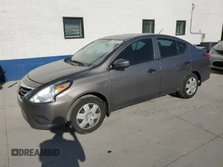 2017 Nissan Versa SV with VIN 3N1CN7AP2HL848384, listed as a Copart auction lot 61059075 with 124,982 mi miles and Salvage title. Bid and sale history available at DreamBid. Image 1.