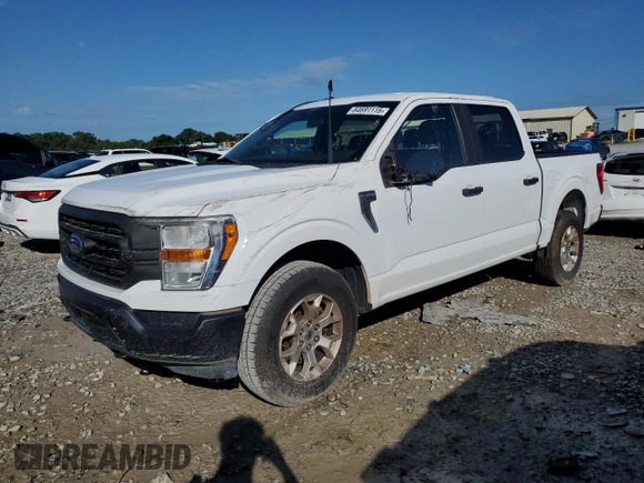 2021 Ford F-150 with VIN 1FTFW1P80MKE71179, listed as a Copart auction lot 64691115 with 57,413 mi miles and Salvage title. Bid and sale history available at DreamBid. Image 1.